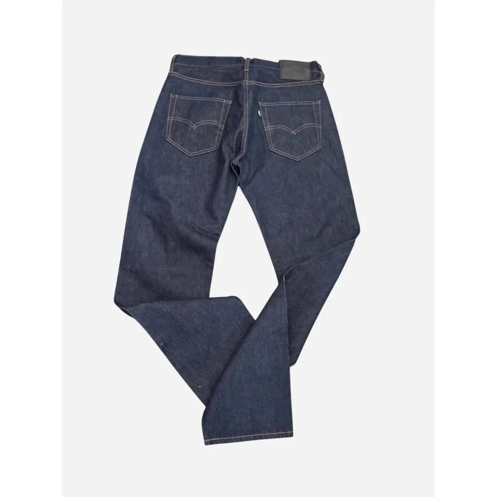501 Levi's Men's Dark Blue Straight-Leg Jeans 31×34 NWT